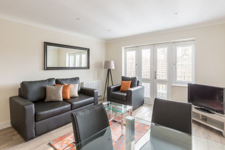 living room opposite