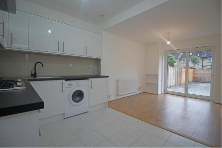 Open plan kitchen