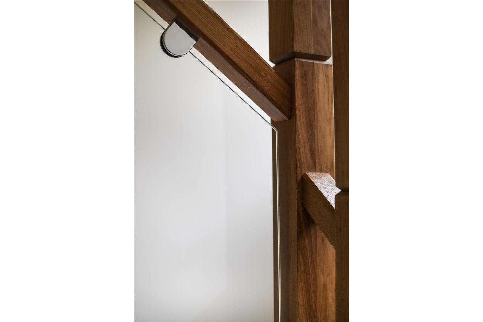 Oak & Glass Staircas Oak & Glass Staircas